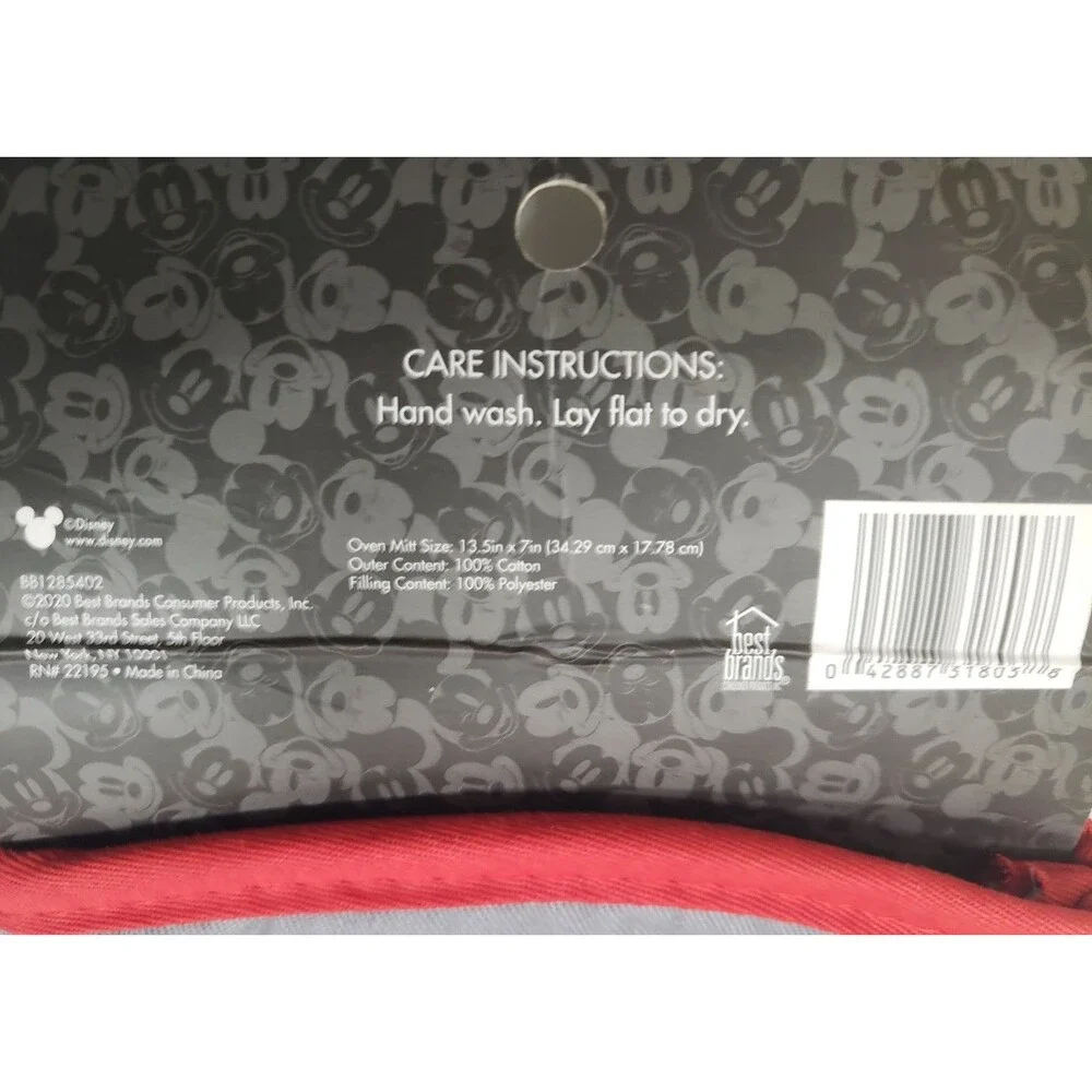 Set of 2 Same Neoprene Jumbo Oven Mitts (13.5